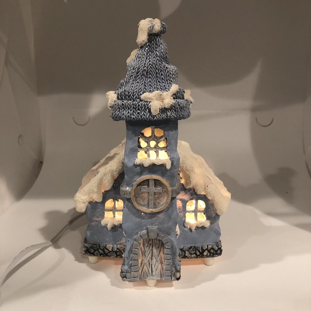Encore Snow Buddies Village THE SNOWVILLE CHURCH Buddy Building #94903 Works
